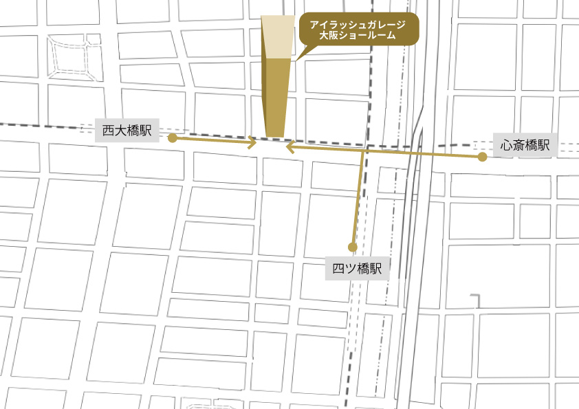 大阪アクセスマップ