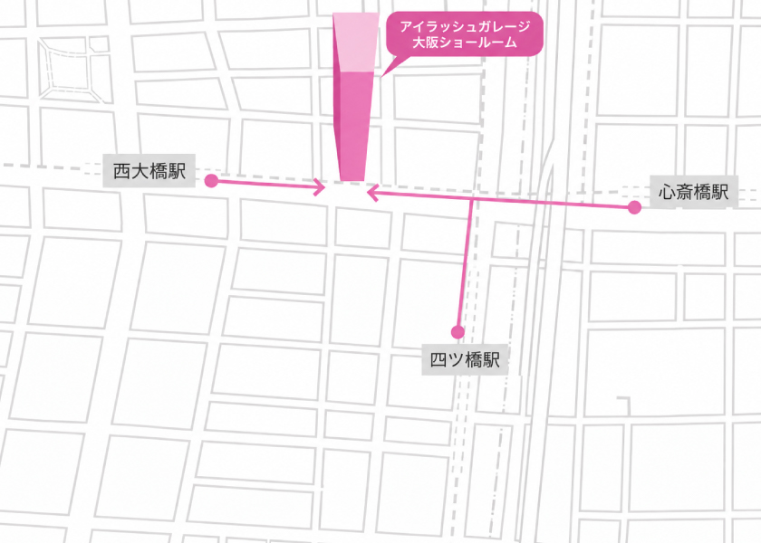 大阪アクセスマップ