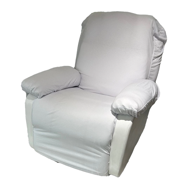 【Petit Pro.】ラウンジチェアカバー スムースタイプ（ホワイト）