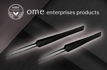 【ome】美しさと機能性を極めた「酸化発色ツイーザー」新登場！