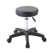 【アウトレット】F-843スツールⅡ（お掃除キャスター仕様）ブラック