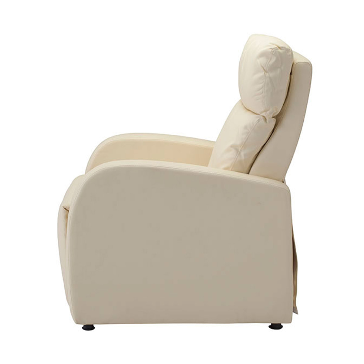 ラウンジチェアDXⅡ（レッグレスト連動タイプ）ホワイト - 椅子/チェア