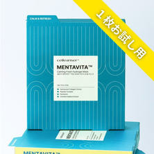 【celleanser】Mentavita カーミングフレッシュ ハイドロゲルマスクお試し用1枚