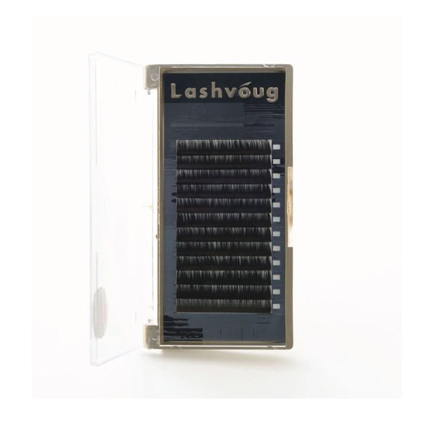 【Lashvoug】VolumeLashes Jカール [太さ0.05][長さ12mm]