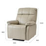 【昇降機能付き】電動ラウンジチェア SHIFFON LUXE（シフォンラグゼ）ホワイト 14