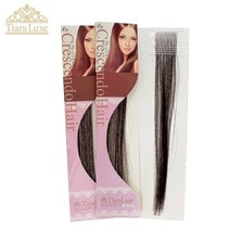 【ティアラリュクス】クレッシェンドヘア増毛エクステ（#06ダークブラウン&times;3）