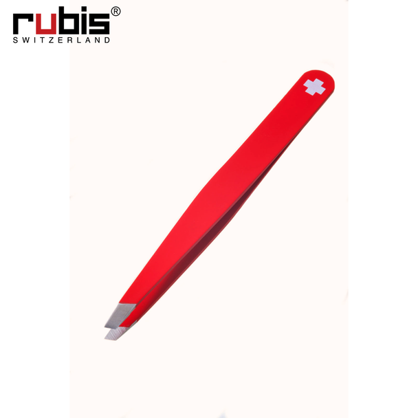 【rubis】ツイーザー・クラシック ソフトタッチ レッド 1