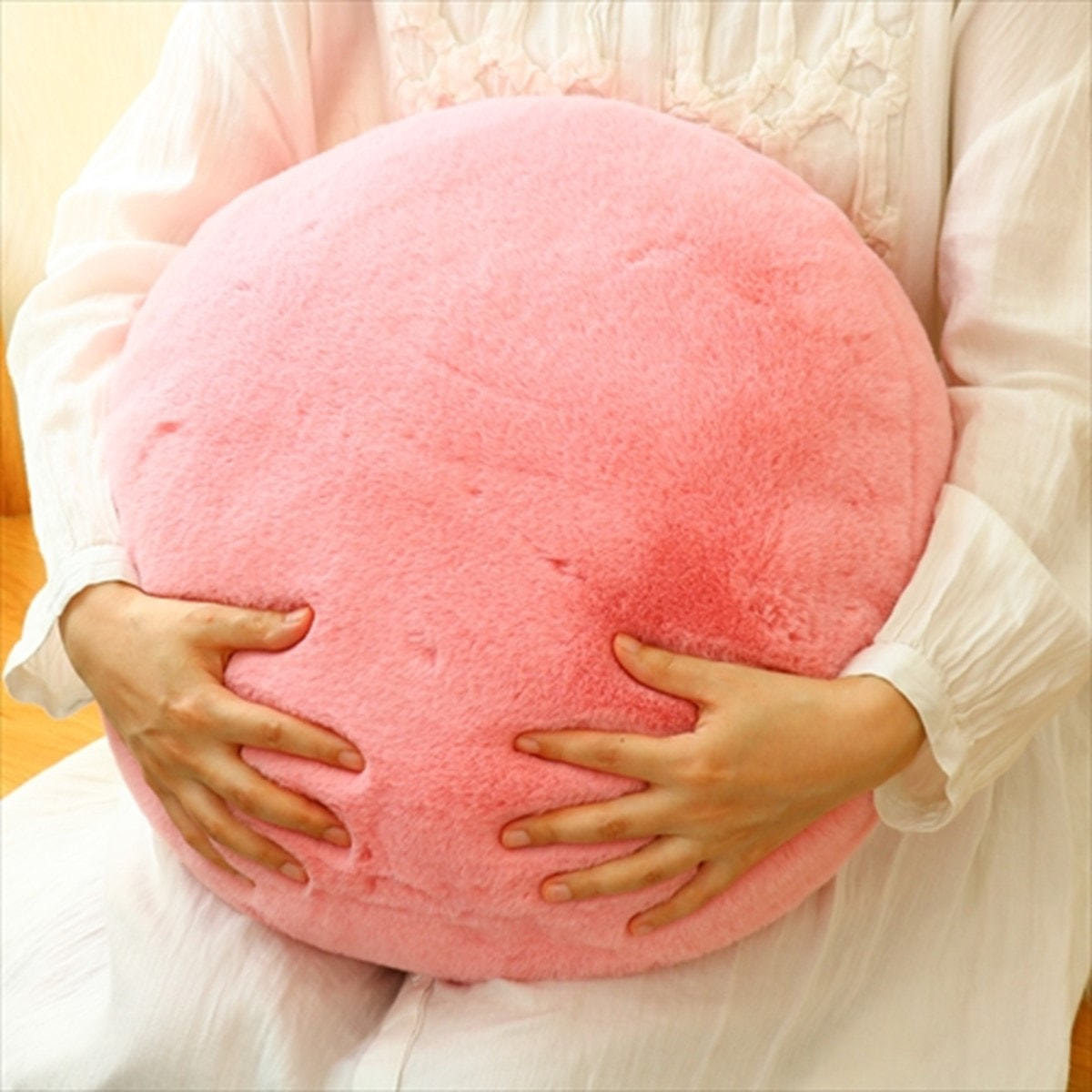 ラウンドクッション NeWORKS ノラ＜ローズ＞38cm×7cmの通販・卸売り