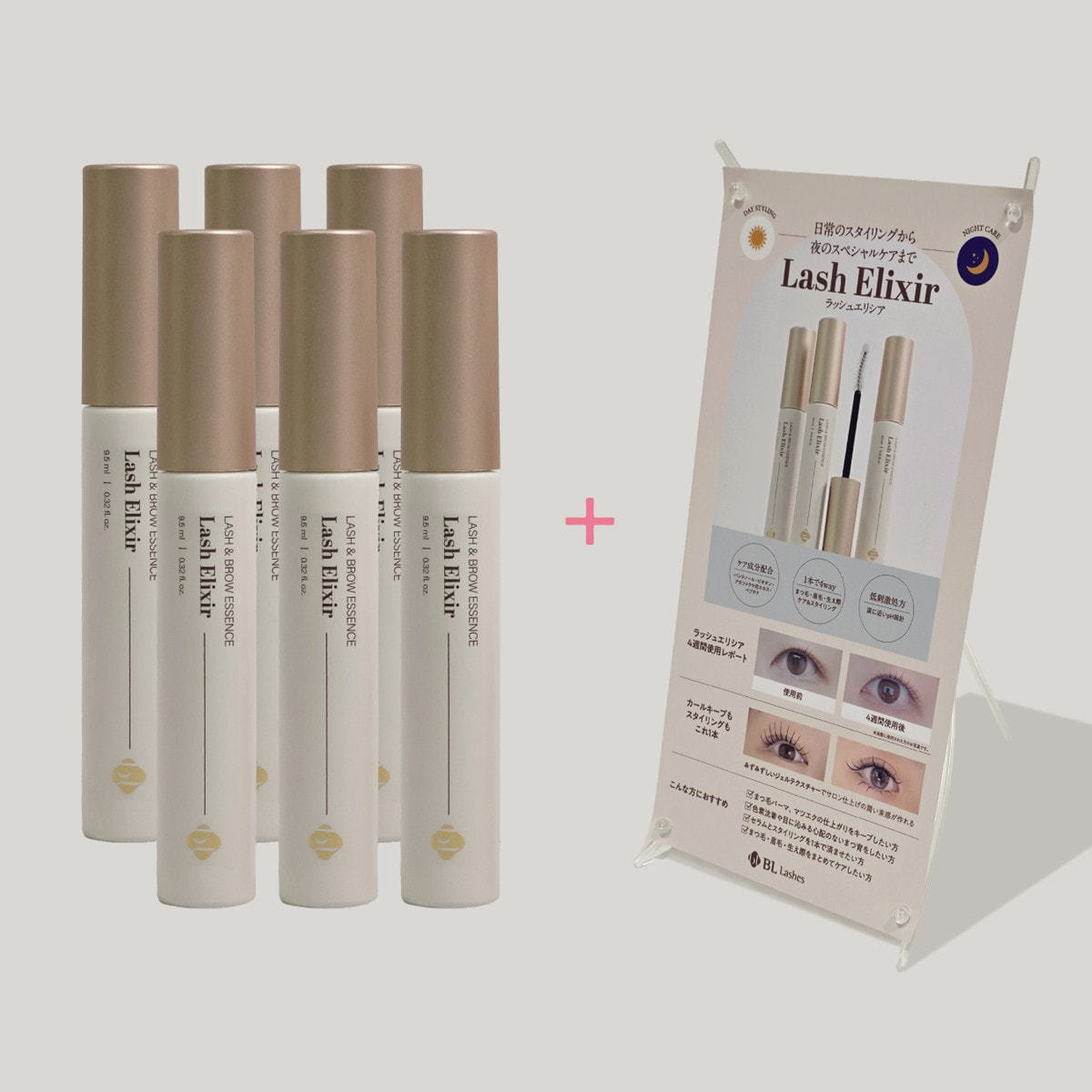 ラッシュエリシア6本＋販促バナー