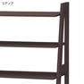 シェルフラック ＜ダークブラウン＞本体 W90cm 2