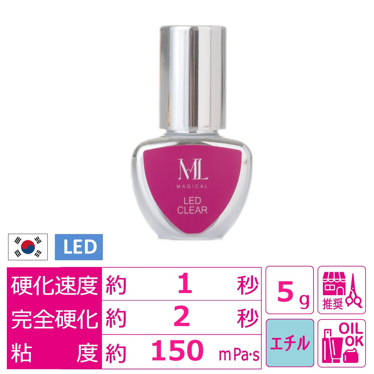BLISS LASH】MAGICAL glue（LEDクリア）5mlの通販・卸売り | アイ