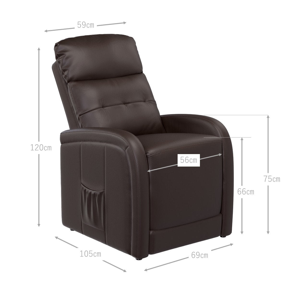 電動リクライニングシート/電動ラウンジチェア/SISTA 電動ラウンジチェア SISTA neo（シスタネオ）ホワイトの通販