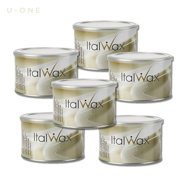 【Italwax】ホワイトチョコレートワックス 400ml×6個 1