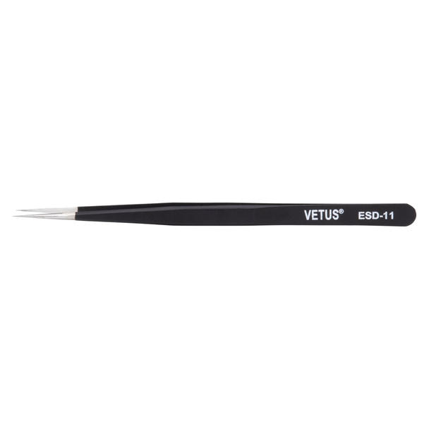【VETUS】帯電防止ツイーザー[BLACK] ESD-11 1