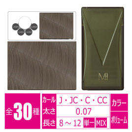 Miss eyed'or CCカール太さ0.07㎜長さ7~10と13.14㎜ クラッシーセーブル [Lカール 太さ0.07 長さ7-13MIX]の通販