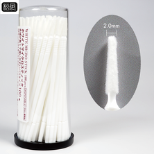 【松風】ホワイトマイクロスティック【先端が長いタイプ】100本入り