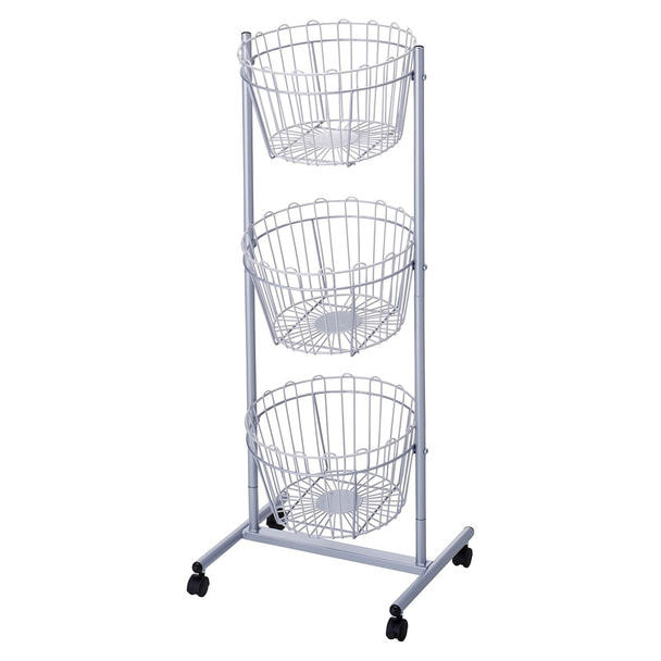 3段投げ込みバスケット 丸型の通販・卸売り | アイラッシュガレージ