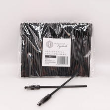 【ハリウッドアイラッシュ】スクリューブラシ 黒（100本入）