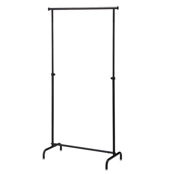 オーバーハングタイプ ハンガーラック 丸パイプ＜ブラック＞W90cm 1