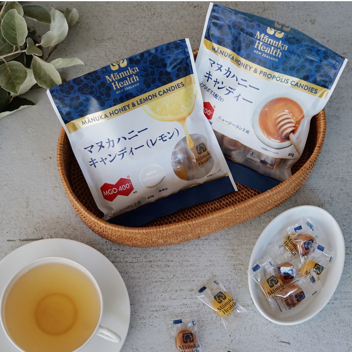 Manuka Health（マヌカヘルス） マヌカハニーキャンディ（レモン）80g