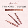 【Platinum Everlash】テープOFFツイーザー　Rose Gold 2