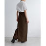 【IPRO】エプロンスカート Brown 3