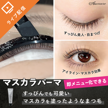 即メニュー化できる！ まるでマスカラを塗ったようなまつげへ・まつげティント導入セミナー