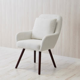 ★アメリカ製★サロンチェア★前脚キャスター ベージュ ボタン 彫刻 クラシック Jerry P. Nordquist★453h14 ポイント2倍！4日20:00〜11日01:59まで公式アデペシュ オフィスチェア コンパクト キャスター付き 椅子 高さ調整 事務椅子 FRP  昇降 頑丈 丈夫 樹脂製 プラスチック 布 ファブリック モダン ノルディック ノーエフピー キャスター チェア |  アデペシュ