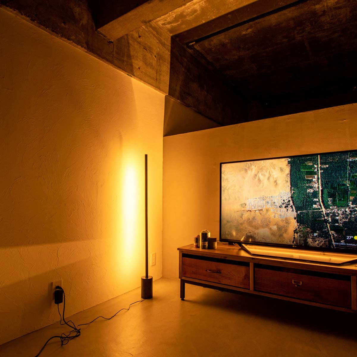 ネオマンクス LEDバーライト 縦置きベースセット＜ホワイト＞の通販
