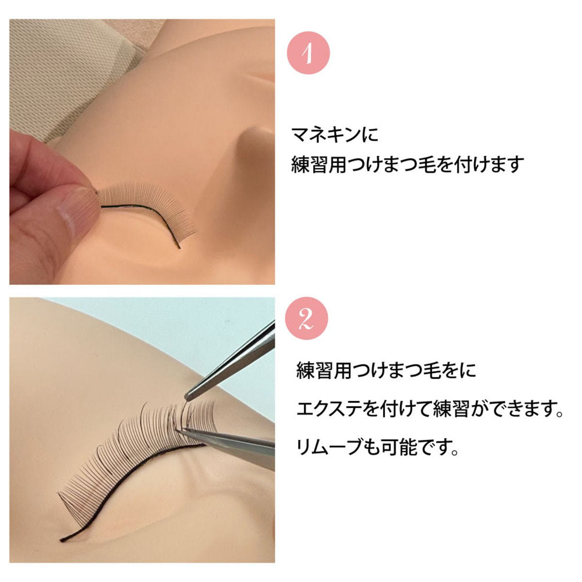 テクニコ】練習用つけまつ毛（5個セット）の通販・卸売り | アイ
