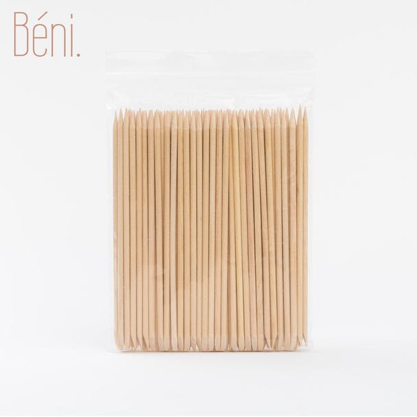 【Beni】15cm ウッドスティック(100本入) 1