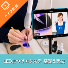 【最新技術】FLAP EYELASHES- LEDまつ毛エクステ オンラインセミナー（スタンドライト）
