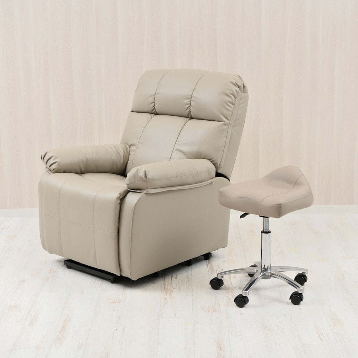 骨盤フィットスツール ホワイトの通販・卸売り | アイラッシュガレージ