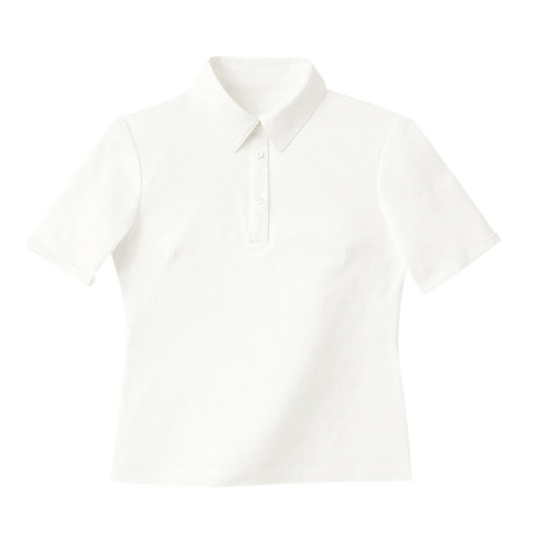 半袖きれいポロ（天竺）WP301-17（LL）（ホワイト） 1