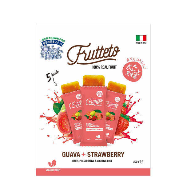 Frutteto（フルッテート）グァバ＆ストロベリー 40g×5個入 1