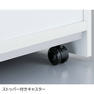 木製移動式カウンター　キャスター付き＜ラスティック＞ 4