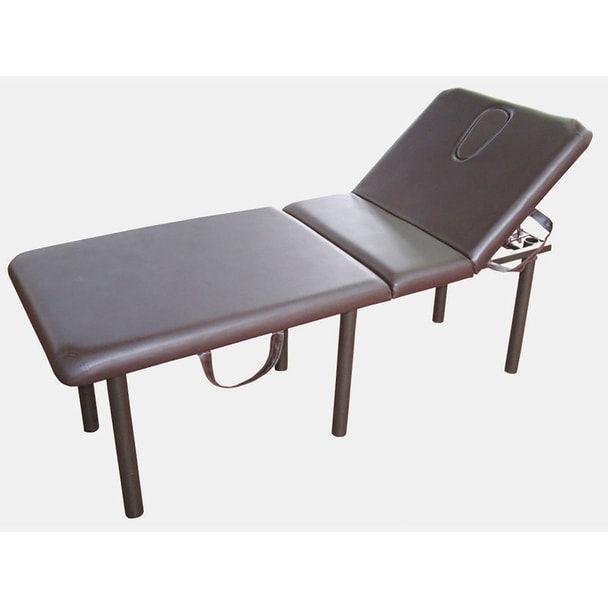 指圧6本足折りたたみベッドCML217C（ブラウン） 1