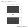 ガラストップ一体型レジ台 4