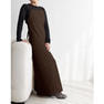【IPRO】エプロンワンピース Brown 4