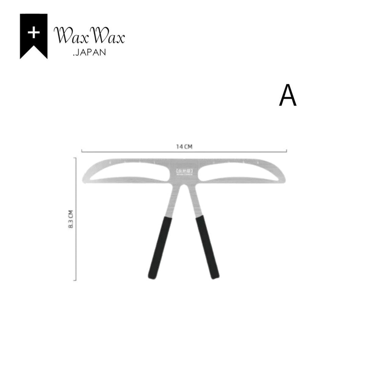 WaxWax】眉毛テンプレート ステンシル 定規 （A 箱入り）の通販