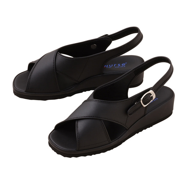 サンダルCL-0164（22.0）（ブラック） 1