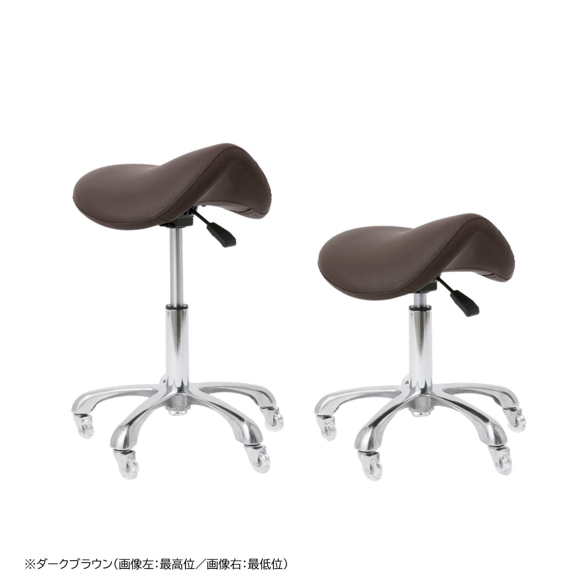 快適施術スツール RAKURA（ラクラ）ダークブラウンの通販・卸売り