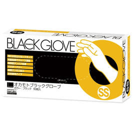 オカモト ブラックグローブM（50枚） ブラックの通販・卸売り | アイ
