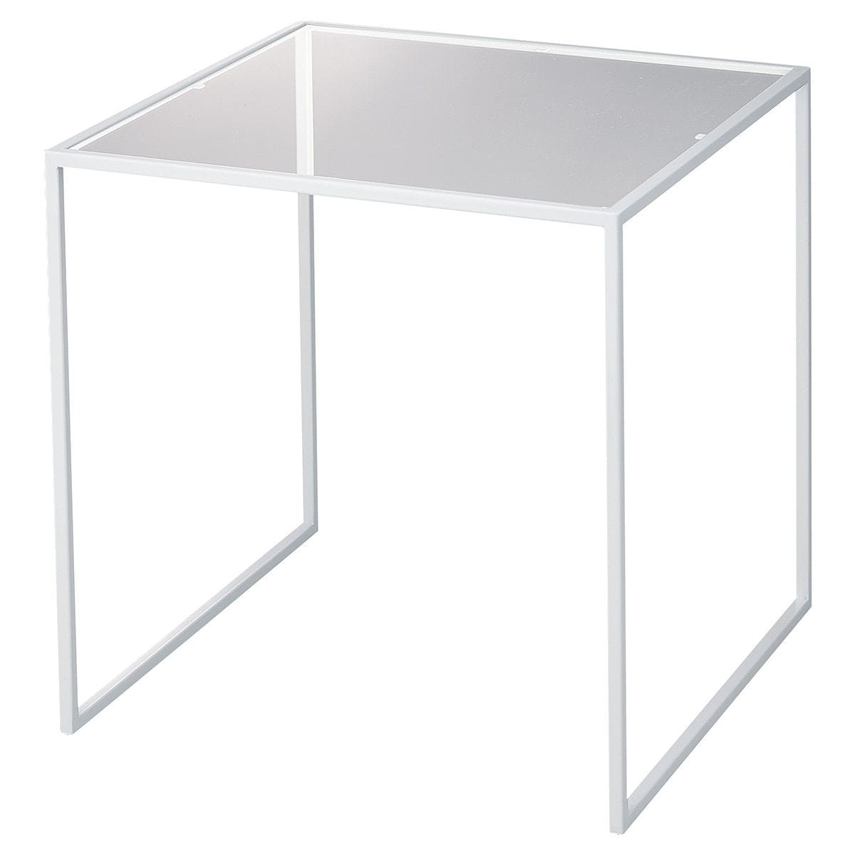 スチール脚コの字ラック＜ホワイト＞40cm角の通販・卸売り | アイ