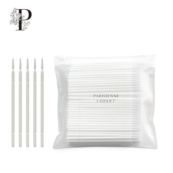 【PARISIENNE LASHLIFT】マイクロブラシホワイト（300本入り） 1