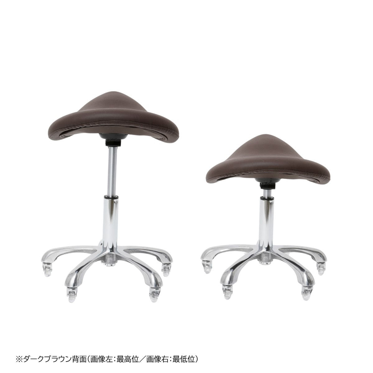 快適施術スツール RAKURA（ラクラ）ダークブラウンの通販・卸売り