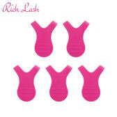 【Rich Lash】ラッシュリフトY字コーム＜ピンク＞ （5個+ケース付）