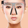 【WaxWax】眉毛テンプレート ステンシル 定規（Cタイプ） 1