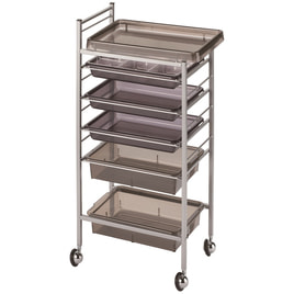 C329収納ワゴン（シルバー）の通販・卸売り | アイラッシュガレージ