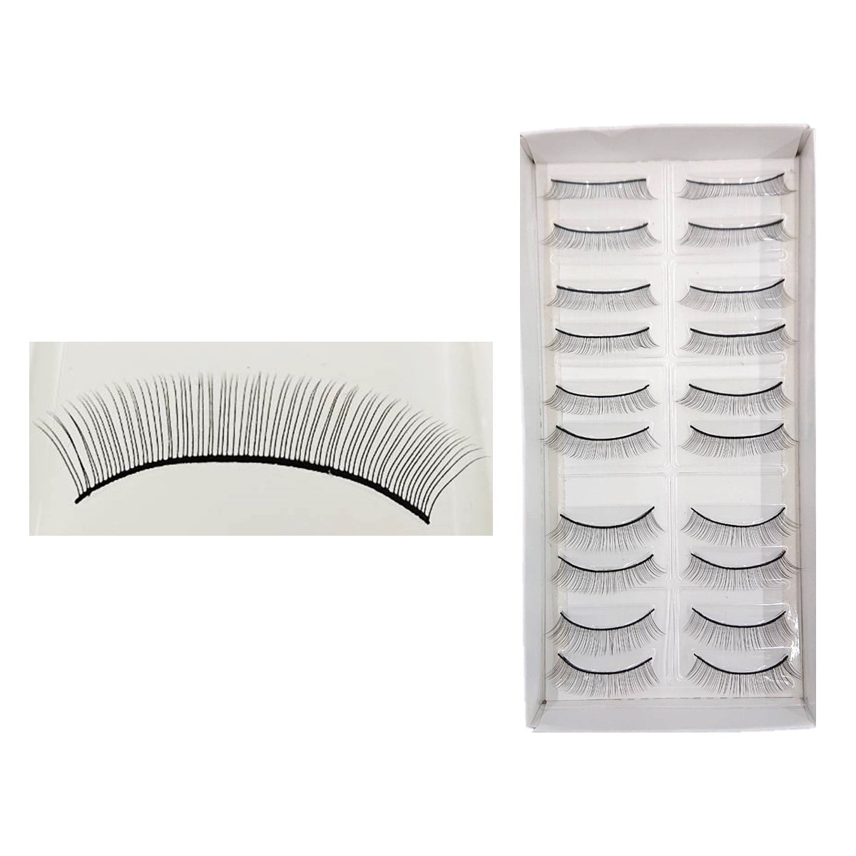 Rich Lash アイラッシュ練習用つけまつげ ストレート 10組セットの卸 通販 アイラッシュガレージ